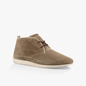 Ugg Cali Men Chukka Boots Brown (6425QEKVD)